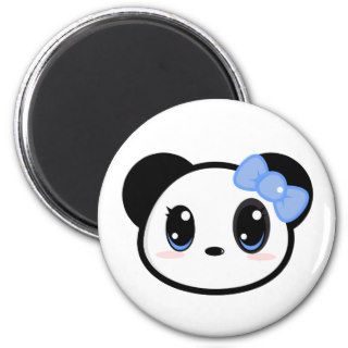 Chibi Panda Girl Magnet