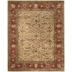 Handmade Persian Legend Gold/ Rust Wool Rug (7'6 x 9'6) Safavieh 7x9   10x14 Rugs