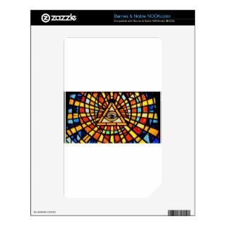 Masonic All Seeing Eye Decal For NOOK Color