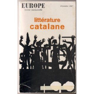 Littrature Catalane, N 464 COLLECTIF Books