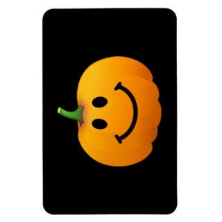 Halloween Pumpkin Smiley face Vinyl Magnet