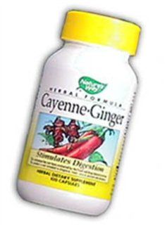 Cayenne and Ginger 465 mg 100 Capsules Health & Personal Care