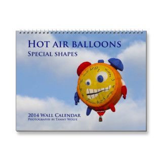 2014 Hot Air Balloon Wall Calendar