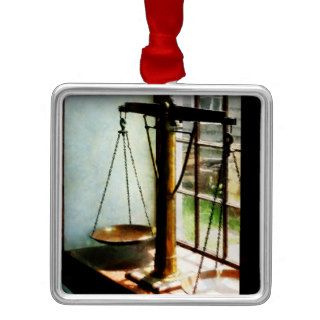 Scales Of Justice Christmas Tree Ornaments