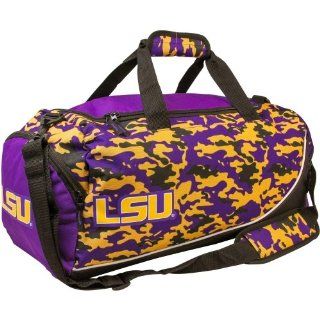 LSU Tigers Camo Core Duffel Bag   Purple Sports & Outdoors