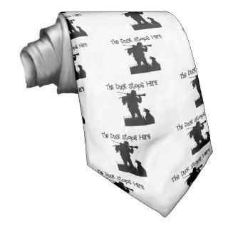 Funny Duck Hunters Gifts Neckwear