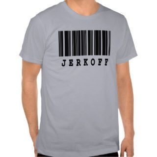 jerkoff barcode design t shirts
