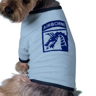 18th Airborne Corps Dog Tee Shirt