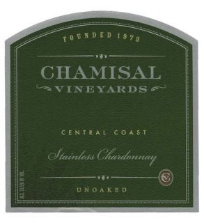 Chamisal Vineyards Stainless Chardonnay 2012 Wine