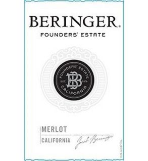 Beringer Vineyards Merlot Founders' Estate 2009 1.5 L Wine