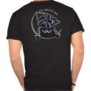 Black Pug Its All About Me T Shirt