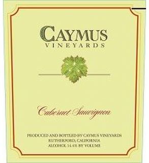 Caymus Vineyards Cabernet Sauvignon Napa Valley 2011 750ML Wine