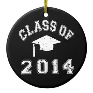 Class Of 2014 Graduation Ornaments