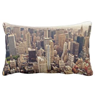New York City Above Throw Pillow