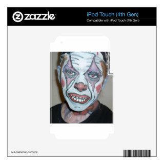 Sad Clowns Scary Clown Face Painting iPod Touch 4G Skins
