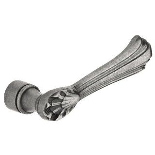 Baldwin 5117.452.priv Distressed Antique Nickel Privacy 5117 Solid Brass Lever with Your Choice of Rosette   Door Levers  
