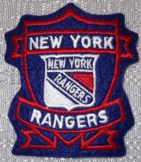 NHL Hockey New York RANGERS Shield Embroidered PATCH 