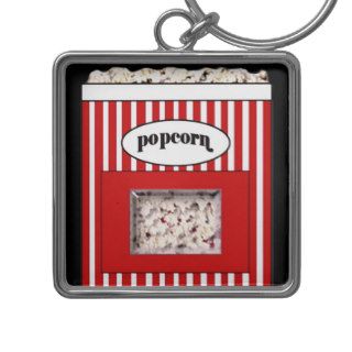 Bucket of Popcorn Keychain