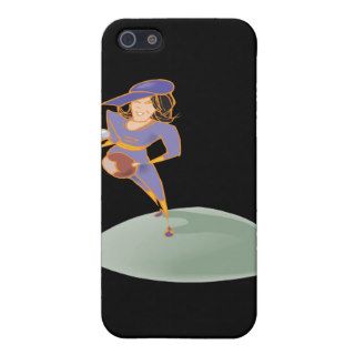 Softball Pitcher iPhone 5 Cases