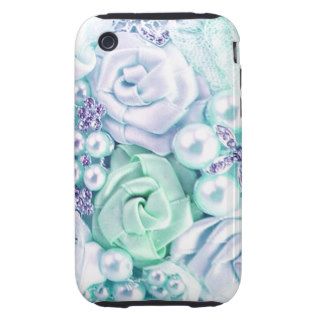 Diamond Bling Bling Bouquet,Pastel Heaven Tough iPhone 3 Covers