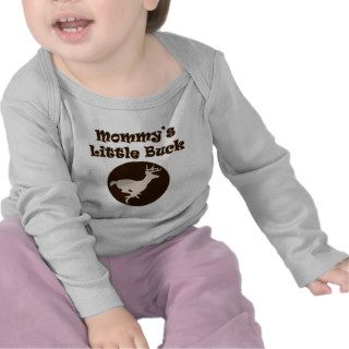 Cute Boys Hunting Mommys Little Buck T Shirts