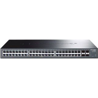 TP LINK 48 Port Gigabit Smart Switch with 4 SFP Slots / TL SG2452 / Computers & Accessories