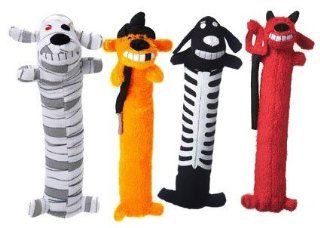 Multipet Halloween Loofas   12", Choose Skeleton  Pet Squeak Toys 