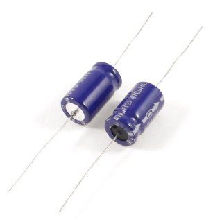 12mm x 22mm 63V 470UF 105C Axial Electrolytic Capacitor 2 Pieces