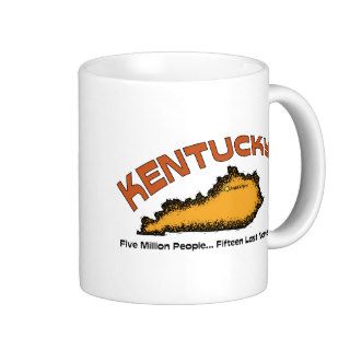 Kentucky KY Motto ~ Fifteen Last Names Coffee Mugs