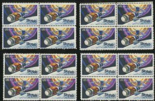 SPACE SKYLAB ~ SET OF 16 STAMPS (Scott #1529 U.S. Postage Stamps) 