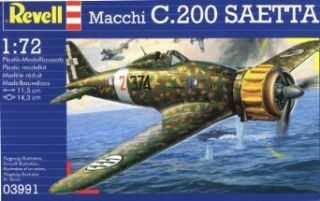 Revell of Germany Macchi MC200 Saetta Toys & Games