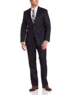 Tommy Hilfiger Men's Two Button Side Vent Flat Front Nathan Suit at  Mens Clothing store Business Suit Pants Sets