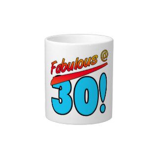 Fabulous At 30 Extra Large Mug