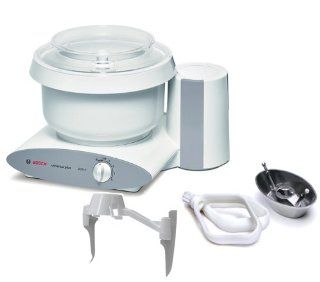 Bosch Universal Plus Mixer with Cookie Paddles & Bowl Scraper Electric Stand Mixers Kitchen & Dining