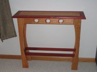 Cherry & Bloodwood Accent/Wall Table  Other Products  