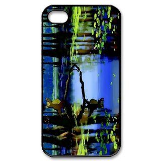 Custom The Princess and the Frog Cover Case for iPhone 4 4s LS4 4223 Cell Phones & Accessories