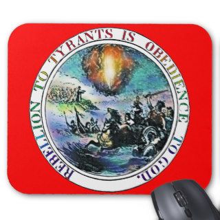 Rebellion To Tyrants Thomas Jefferson Great Seal Mousepads