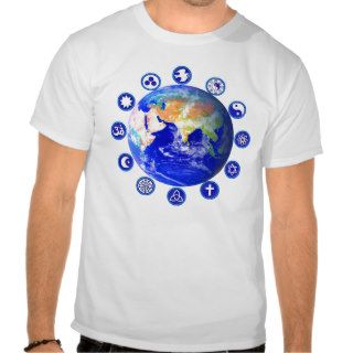 Symbols of Peace & Unity Around the World T Shirt