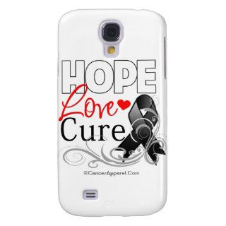 Melanoma Hope Love Cure Galaxy S4 Case