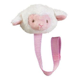 Bundle of Blessings Plush Lamb Pacifier Holder Toys & Games