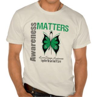 Liver Disease Awareness Matters Tshirts
