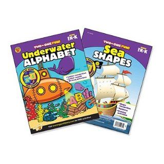 SCBCD 704309 10   UNDERWATER ALPHABET amp; SEA SHAPES pack of 10  Themed Classroom Displays And Decoration 