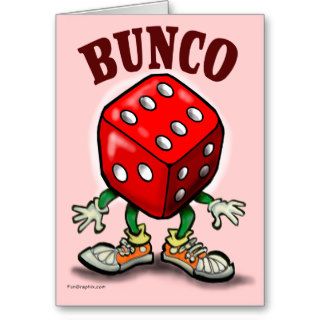 Bunco Cards