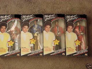 Michael Jackson Superstar of the 80's Doll Set ALL 4 Dolls   Thriller   Music Awards   Grammys   Beat it Outfits. Toys & Games