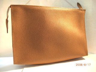 Leather Travel Bag Toletry Natural Leather Color Beauty