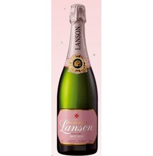 Lanson Champagne Brut Rose Rose Label 750ML Wine