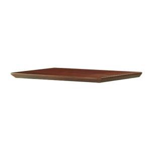 Home Decorators Collection 29.5 in. Walnut Mantel Top 3323310850