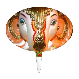 Ganesh Ganesha Ganapati Hindu Elephant Deva Deity Cake Topper