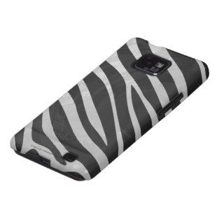 Trendy Zebra Animal Print Pattern created by Imagi Samsung Galaxy SII Case