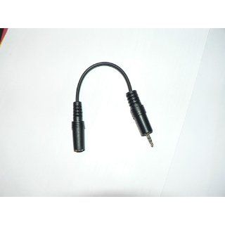 2.5mm (Male) To 3.5mm (Female) Stereo Audio Jack Adapter Electronics